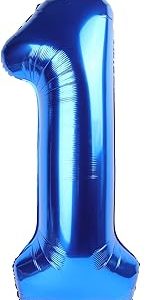 Blue Number 1 Balloon