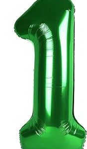 Green number 1 Balloon