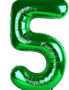 Green number 5 Balloon