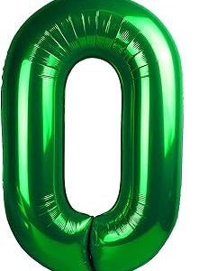 Green number 0 Balloon