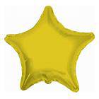 Gold star foil balloon