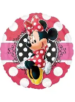 Minnie Mouse foil balloon red